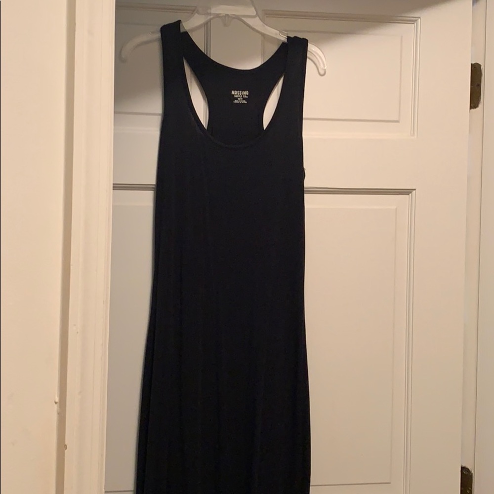 Simple black Razorback maxi dress  XS